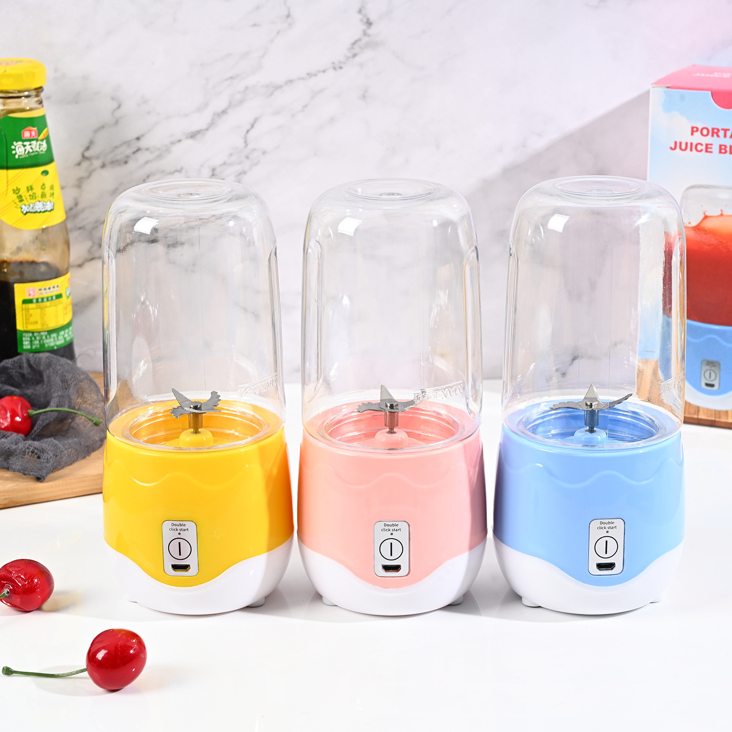 Portable USB Rechargeable Blender Cup for Smoothies & Protein Shakes - Image 5