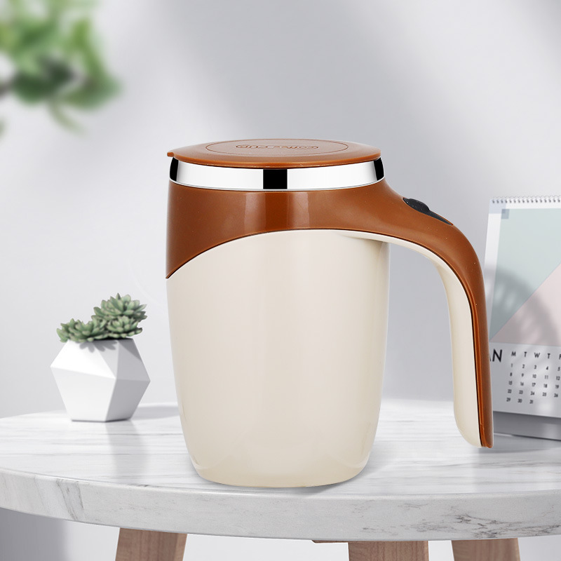 Rechargeable Self Stirring Coffee Mug with Automatic Magnetic Mixer - Image 2