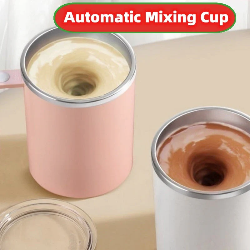 Self-Stirring Coffee Mug USB Rechargeable Magnetic Mixing Cup 360ml - Image 5